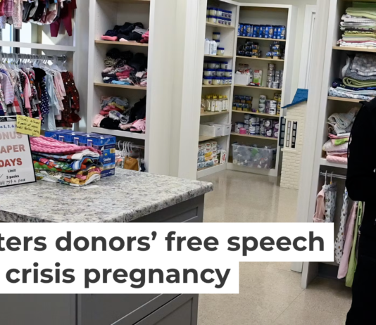 State governments have had trouble regulating what crisis pregnancy centers should tell their clients and donors. AP Photo/Mark Zaleski